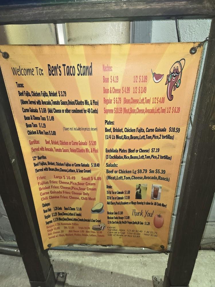 Bens's Taco Stand Bean&Cheese Taco